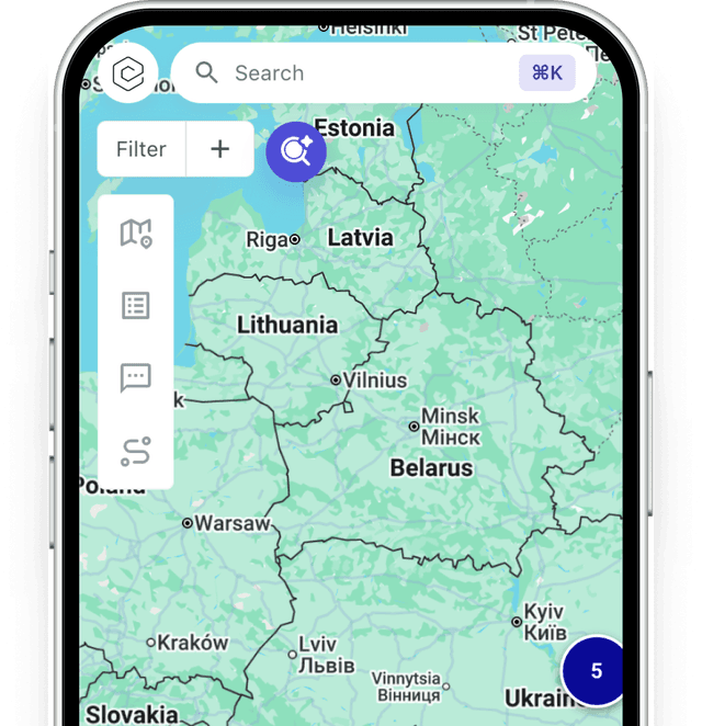 Creolytix mobile app screenshot